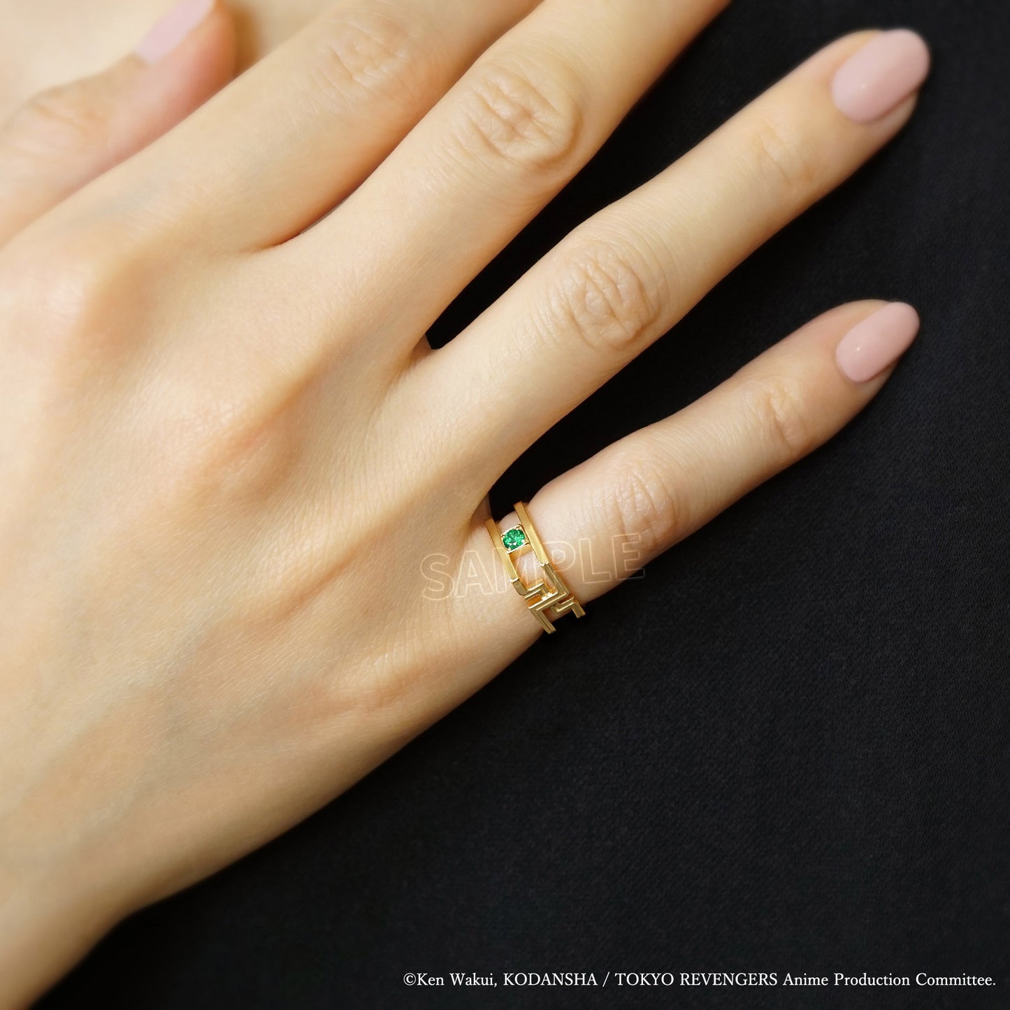 Tokyo Revengers - 2Way Ear Cuff (Takemichi Hanagaki) - Model Image