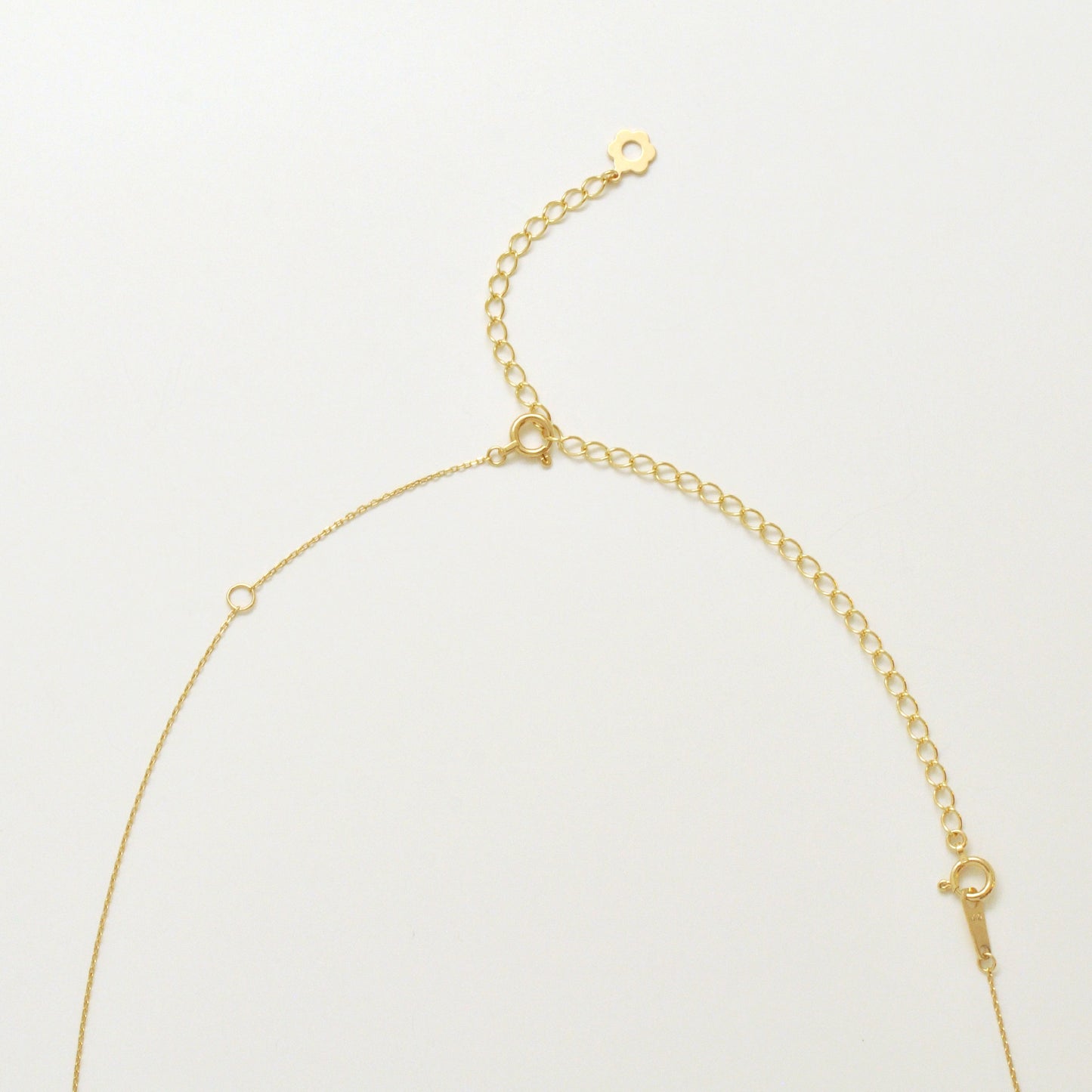 10K Long Chain Adjuster 10cm (Yellow Gold) - Product Image