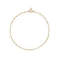 10K Glittering Petal Chain Bracelet (Yellow Gold) - Product Image