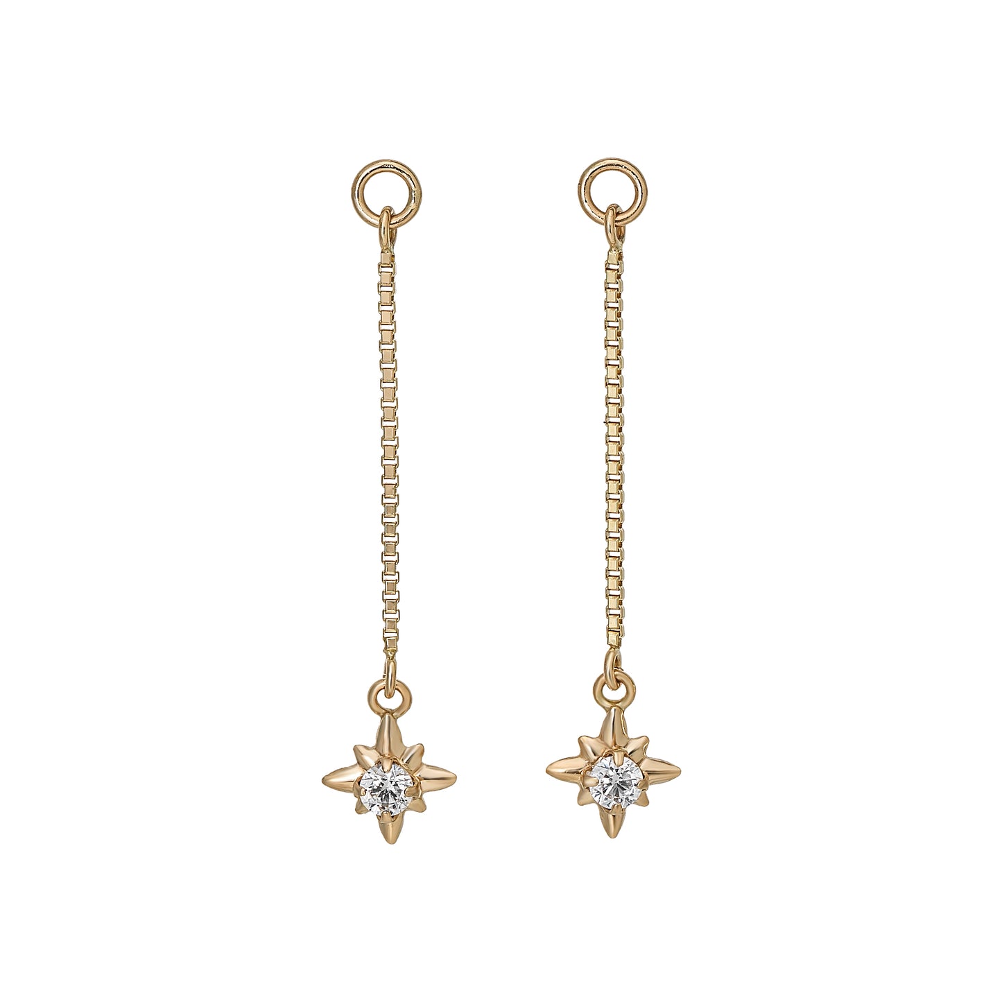 [Palette] 10K Star Charms (Yellow Gold) - Product Image