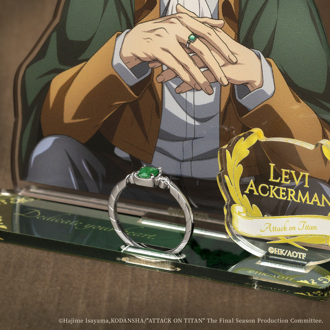 Attack on Titan - Captain Levi Birthday Ring - Giveaway Image
