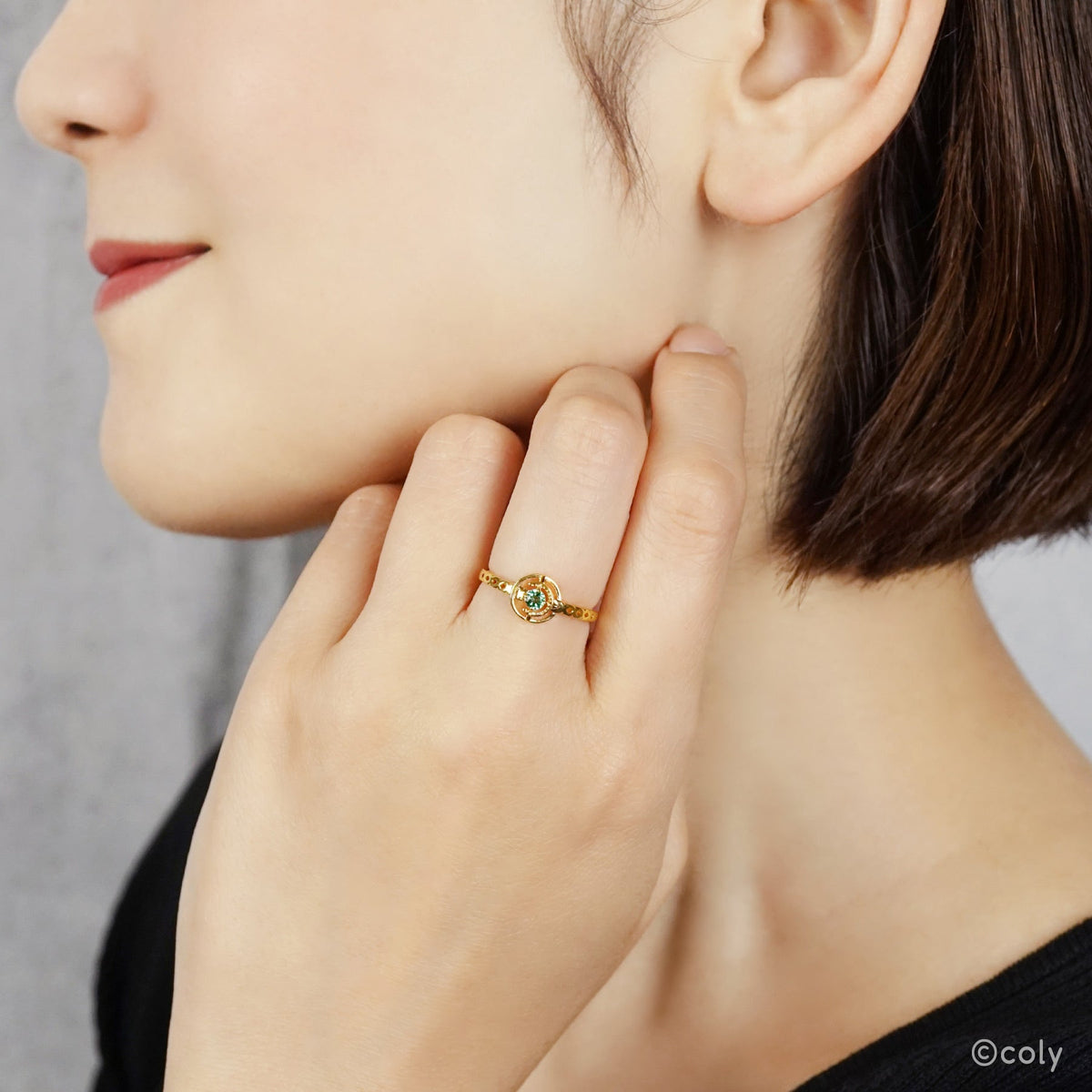 Promise of wizard - Silver Ring (Figaro)