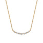 18K Diamond Gradation Necklace (Yellow Gold) - Product Image