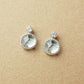 10K Sky Blue Topaz Stud Earrings (White Gold) - Product Image