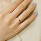 10K Yellow Gold Garnet Birthstone Ring [Starlet] - Model Image