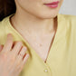 10K Yellow Gold Morganite Birthstone Ring [Full Bloom] - Model Image