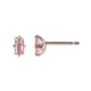 [Limited Quantity] [Second Earrings] Platinum Pink Tourmaline Earrings - Product Image