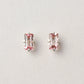 [Limited Quantity] [Second Earrings] Platinum Pink Tourmaline Earrings - Product Image