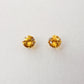 [Second Earrings] 18K Citrine Earrings [4mm] (Yellow Gold) - Product Image