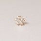 [Solo Earring] 18K/10K Moissanite Cherry Blossom Single Earring (Rose Gold) - Product Image