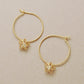 [Pannier] 18K/10K Star Flower Earrings (Yellow Gold) - Product Image