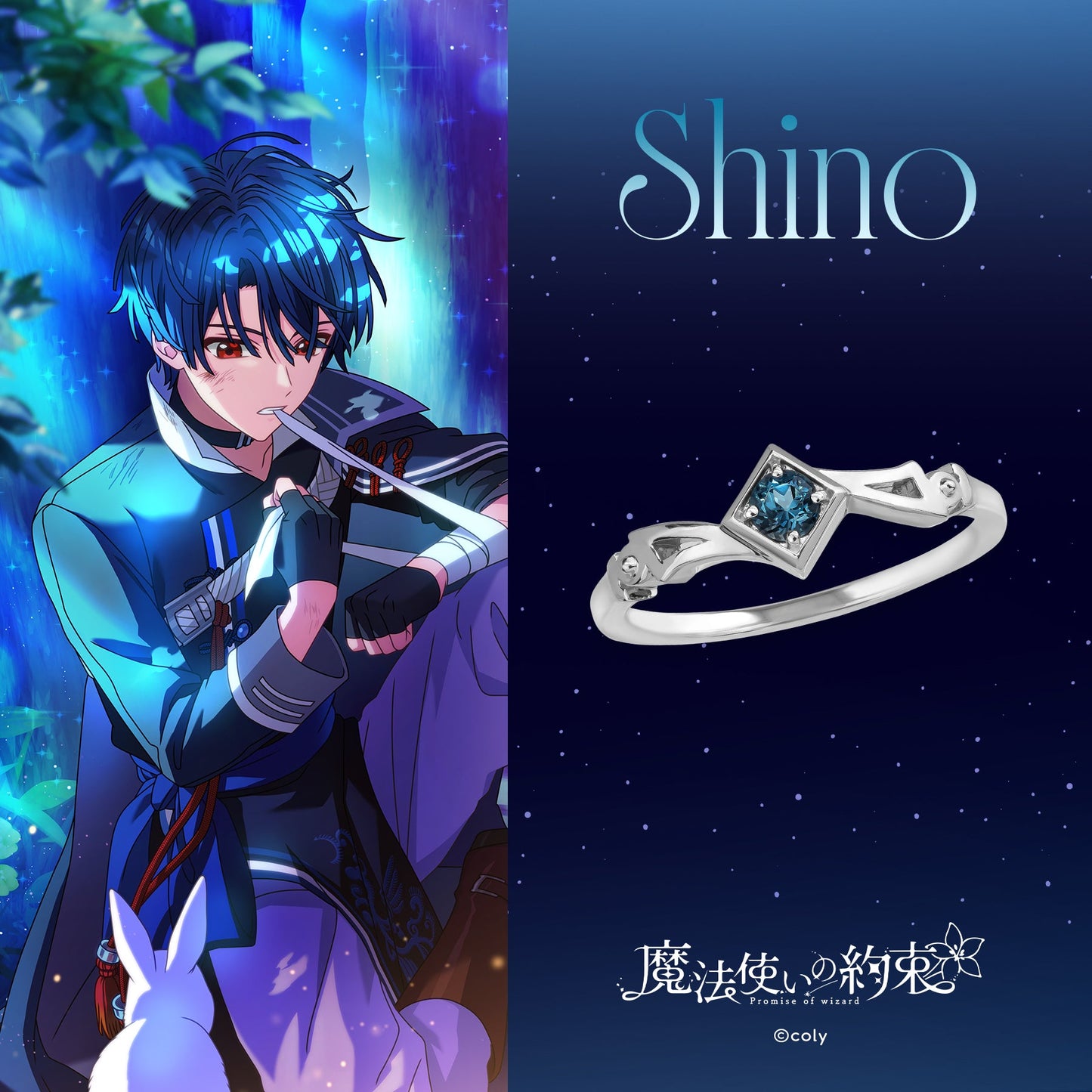 Promise of wizard - Silver Ring (Shino)