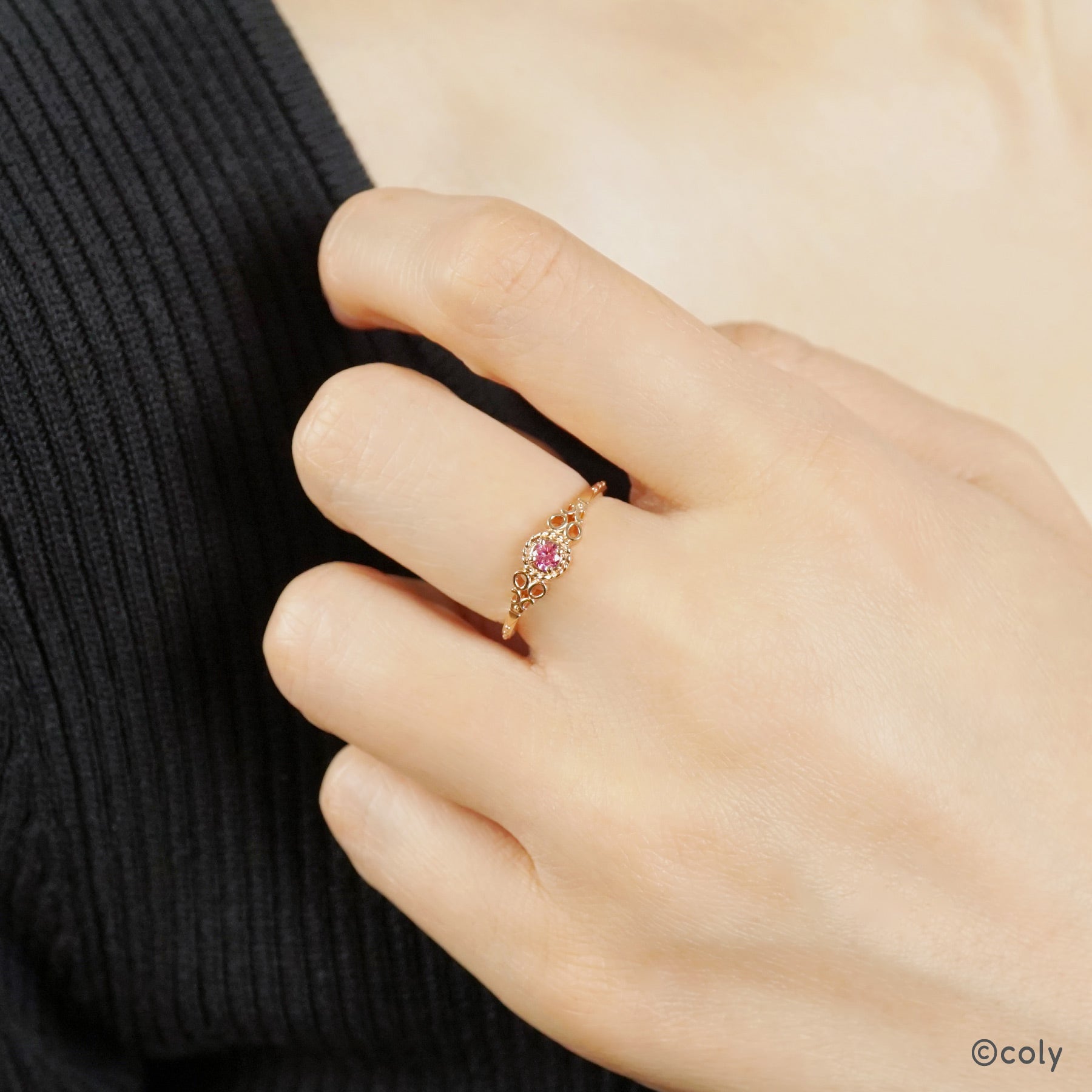 Promise of wizard - Silver Ring (Chloe)