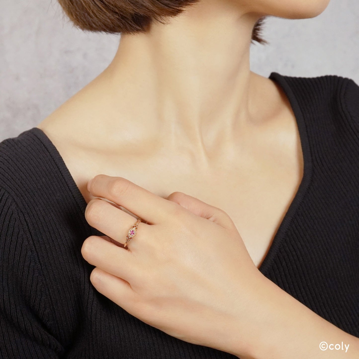 Promise of wizard - Silver Ring (Chloe)