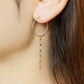 [Palette] 10K Bicolor Chain Charms (Yellow Gold / White Gold) - Model Image