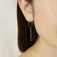 [Palette] 10K Bicolor Chain Charms (Yellow Gold / White Gold) - Model Image