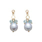 [Palette] 10K Grey Pearl Charms (Yellow Gold) - Product Image