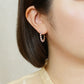 Gold Filled Multicolor Tourmaline Earrings - Model Image