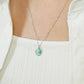 925 Sterling Silver Turquoise 3Way Necklace