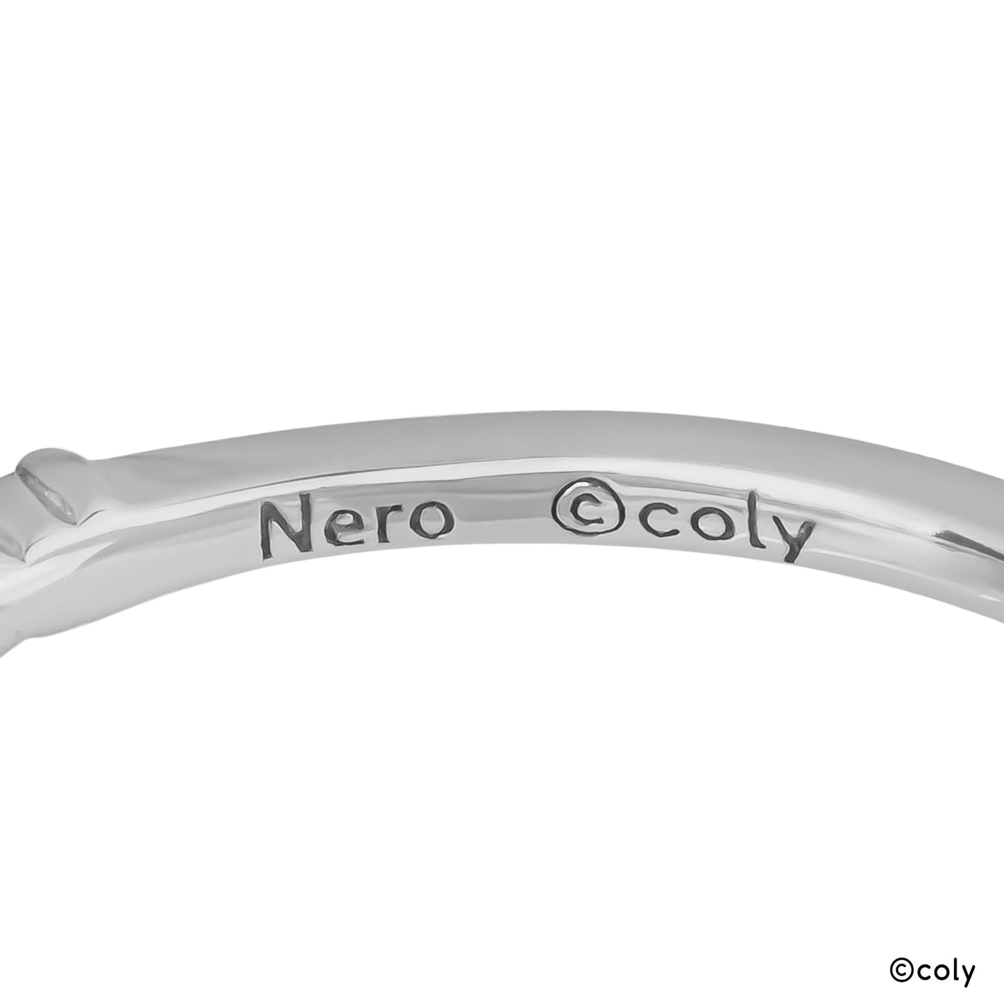 Promise of wizard - Silver Ring (Nero)