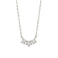 Platinum Trilogy Diamond Necklace - Product Image