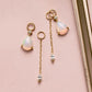 [Palette] 10K Opal Charm Set [Dream Tone] (Yellow Gold) - Product Image