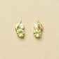 [WEB Exclusive] 10K Peridot Simple Earrings (Yellow Gold) - Product Image