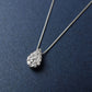 Platinum Diamond Necklace [Moondrop] - Product Image