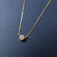10K Diamond 6-Prong Meritia Necklace (Yellow Gold) - Product Image