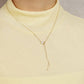 10K Opal 8Way Necklace (Yellow Gold) - Model Image