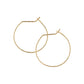 [Palette] Gold Filled Small Hoop Base Earrings - Product Image