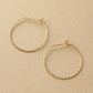 [Palette] Gold Filled Small Hoop Base Earrings - Product Image