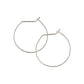 [Palette] Gold Filled Small Hoop Base Earrings (Platinum Coated) - Product Image