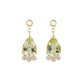 [Palette] 10K Heliodor Charms [Citrus] (Yellow Gold) - Product Image