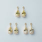 [Palette] 10K Heliodor Charms [Citrus] (Yellow Gold) - Product Image