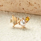 [Solo Earring] 10K Angelfish Single Earring (Yellow Gold) - Product Image