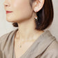 10K / 925 Sterling Silver / Gold Filled Coral Earrings [Pink Sand] - Model Image