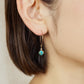 [Palette] 925 Sterling Silver Blue Copper Turquoise Charms - Model Image