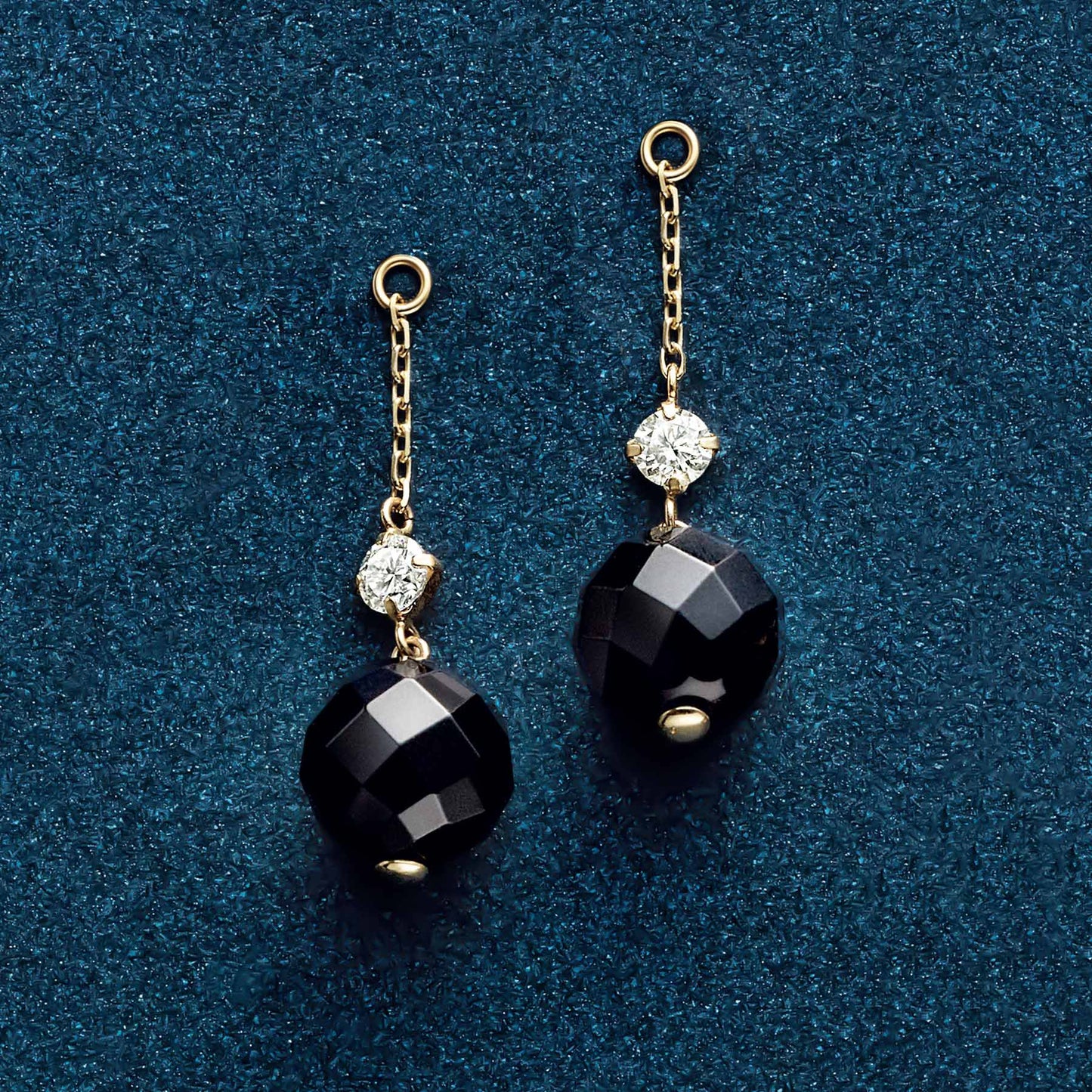 10K Subaru Moissanite Earring Charms (Yellow Gold) - Product Image