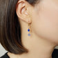 10K Cosmo Moissanite Charms (Yellow Gold) - Model Image