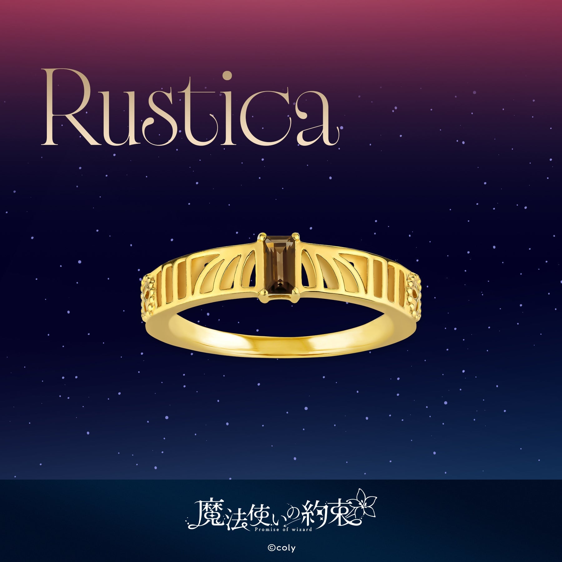 Promise of wizard - Silver Ring (Rustica)
