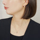 10K Sirius Moissanite Earrings (Yellow Gold) - Model Image
