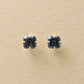 [Second Earrings] 18K London Blue Topaz Earrings (Yellow Gold) - Product Image