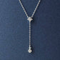 Platinum Diamond 2Way Adjustable Necklace - Product Image