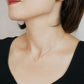 10K Diamond Limited Edition Solitaire Necklace (Yellow Gold) - Model Image