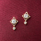[Debut] 10K Moissanite Earrings [Spotlight] (Yellow Gold) - Product Image