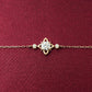[Debut] 10K Moissanite Bracelet [Spotlight] (Yellow Gold) - Product Image