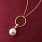 [Debut] 10K Akoya Pearl 2Way Necklace [Perfume] (Yellow Gold) - Product Image