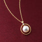 [Debut] 10K Akoya Pearl 2Way Necklace [Perfume] (Yellow Gold) - Product Image