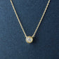 18K Diamond Limited Edition Solitaire Necklace (Yellow Gold) - Product Image